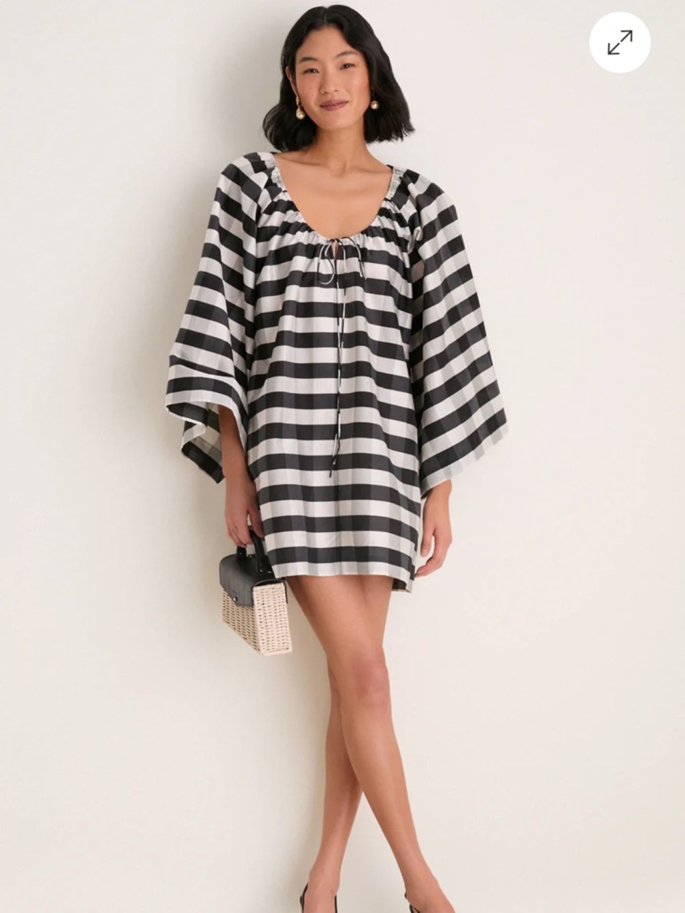 Tuckernuck Check Claudine Mini Dress